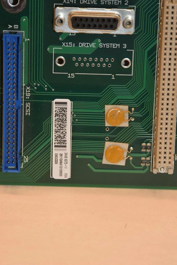 Used ABB Robotics S4C Back Plane Rack DSQC330 / 3HAB6372-1 R3B , 3HAB 6372-1