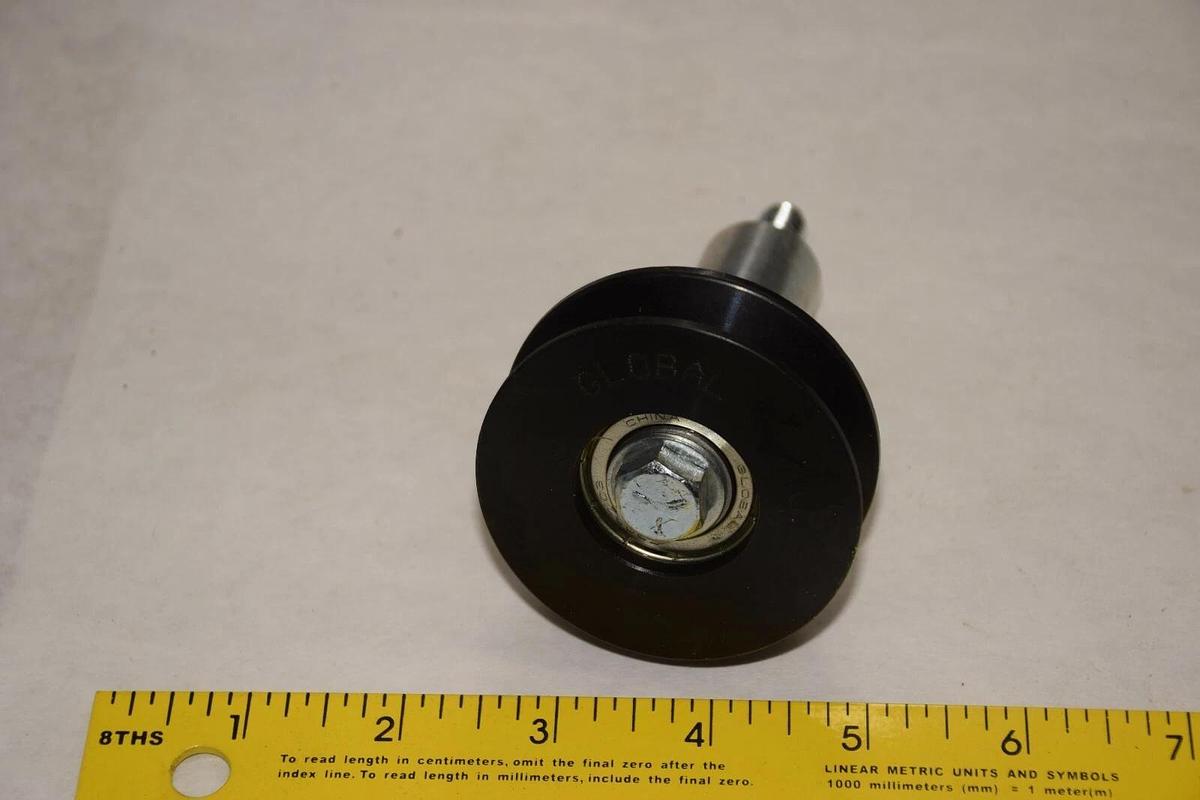 GLOBAL 024.12432 02412432 11/32" 3/8x16 THREAD SPINDLE NEW