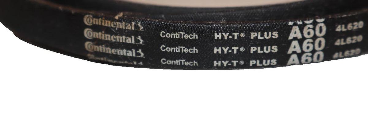 Continental V-Belt Belt A60 HY-T Plus 4L6620 Matchmaker A-60 (Lot of 3 - New)