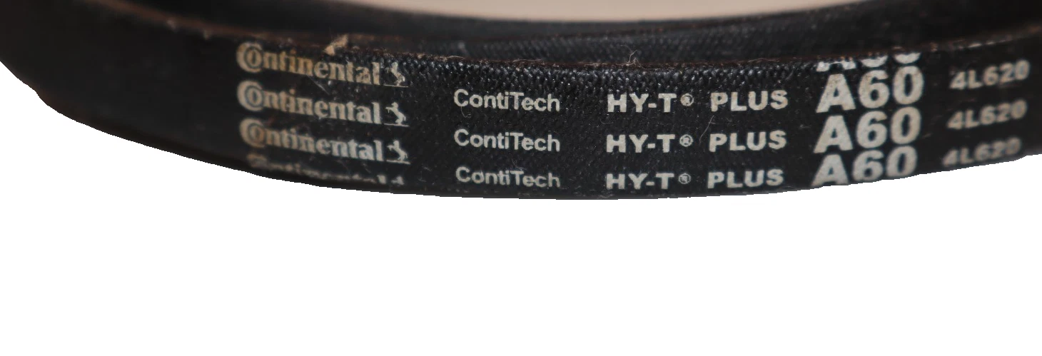 Continental V-Belt Belt A60 HY-T Plus 4L6620 Matchmaker A-60 (Lot of 3 - New)