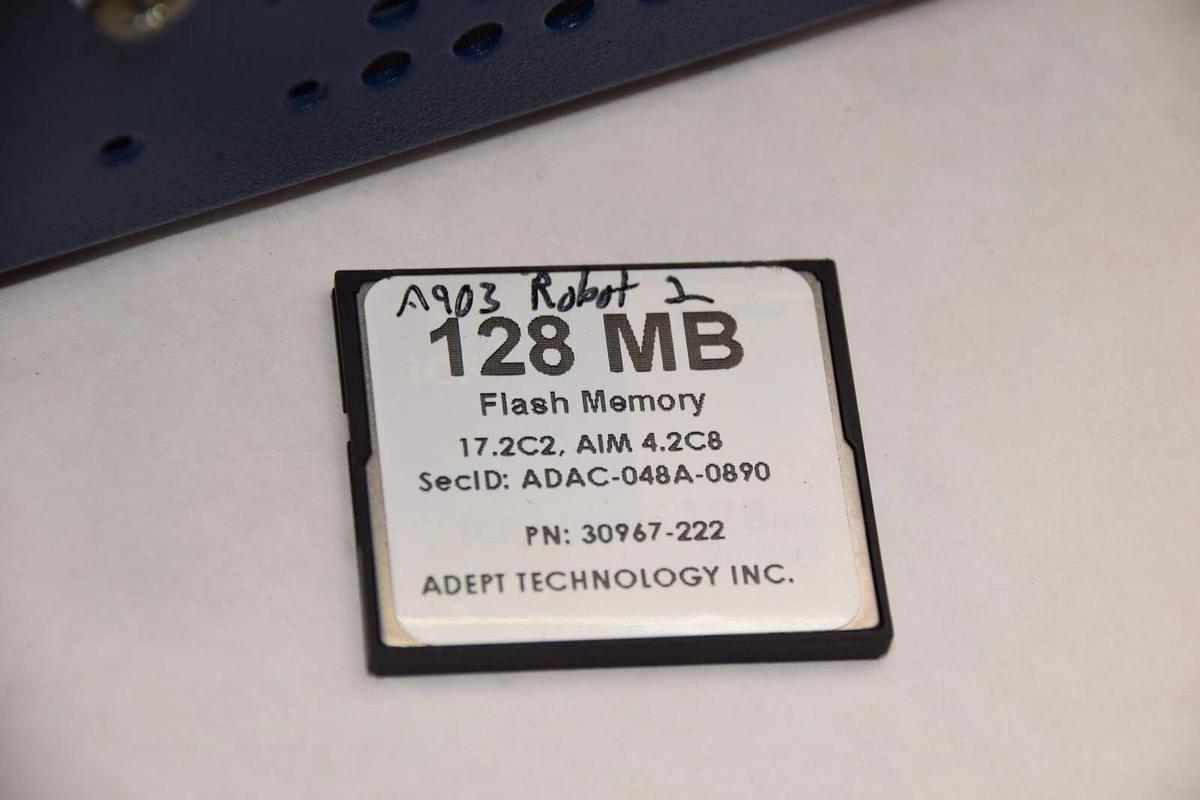 Used ADEPT 20000-310 SmartController CX Rev K Robot Controller W/ 128MB Memory Card