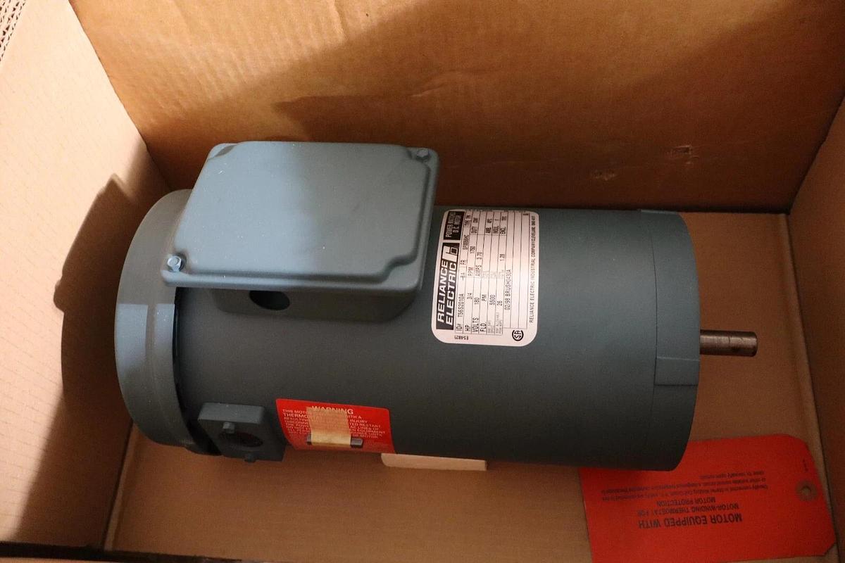 Reliance DC Motor T56S2010A T56S2010A-BA  3/4hp .75hp 1750rpm TEFC SF56HC NEW