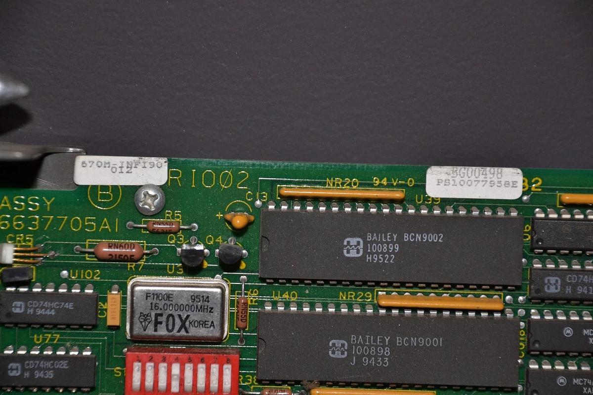 Used BAILEY CONTROLS IMRI002 INFI 90 I/O MODULE