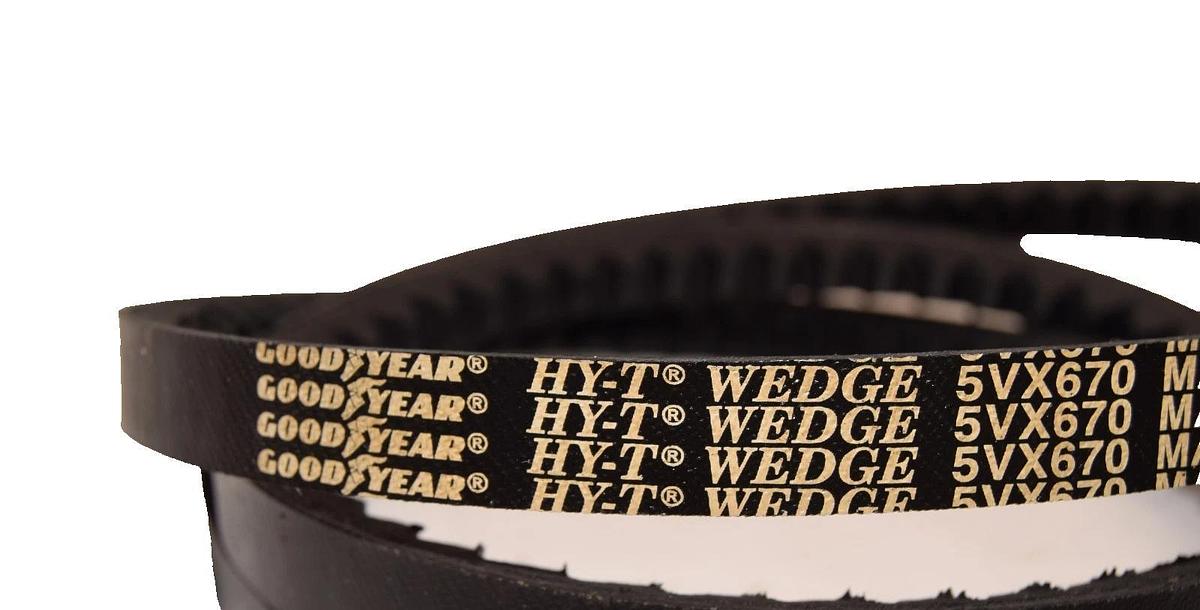 Goodyear 5VX670 HY-T Wedge Matchmaker SC Cogged V-Belt (New)