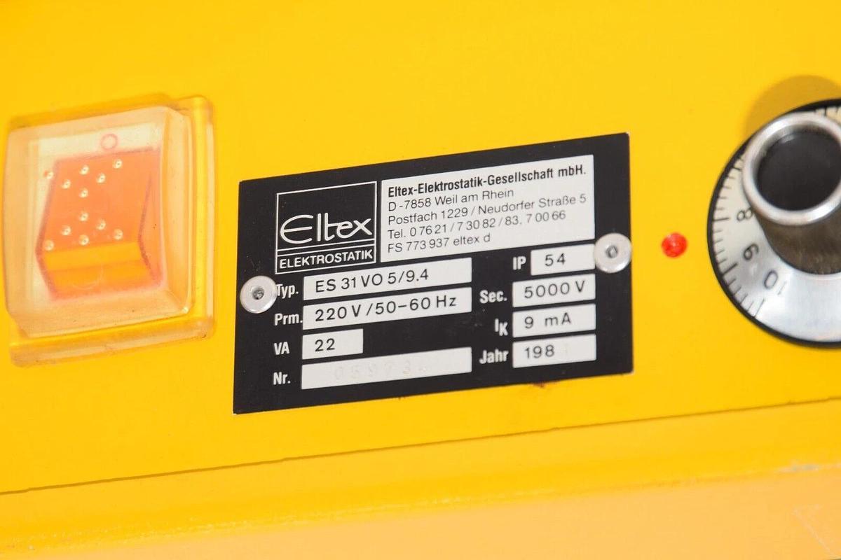 Used ELTEX ES 31 VO 5/9.4 ES31VO5/9.4 220V 50-60Hz Network Device Power Supply