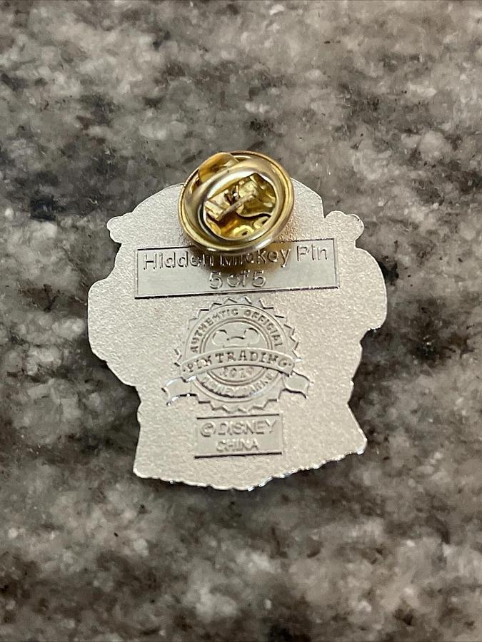 Used Jungle book vulture pen Disney trading pins hidden mickey pin