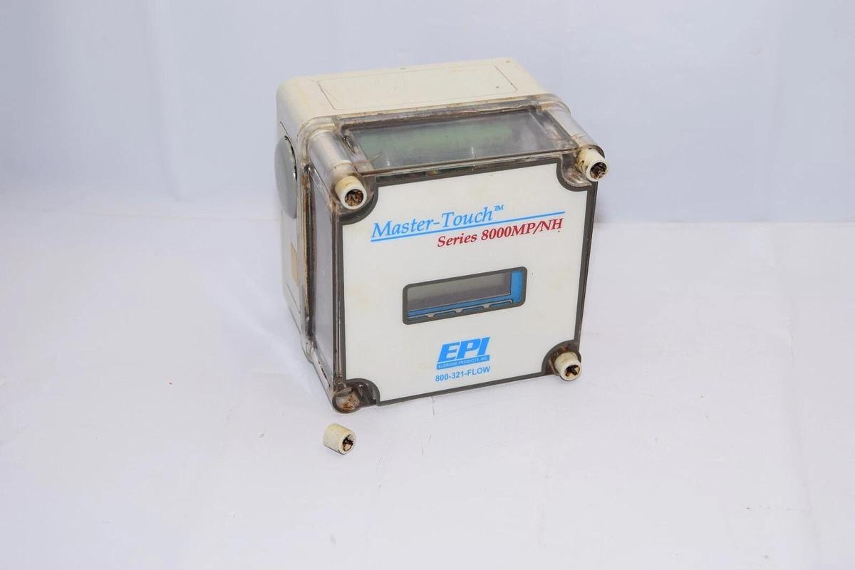 Used EPI 8116MPNH-SSS-133-AC115-NAT Master-Touch Series 8000MP/NH Gas Mass Flowmeter