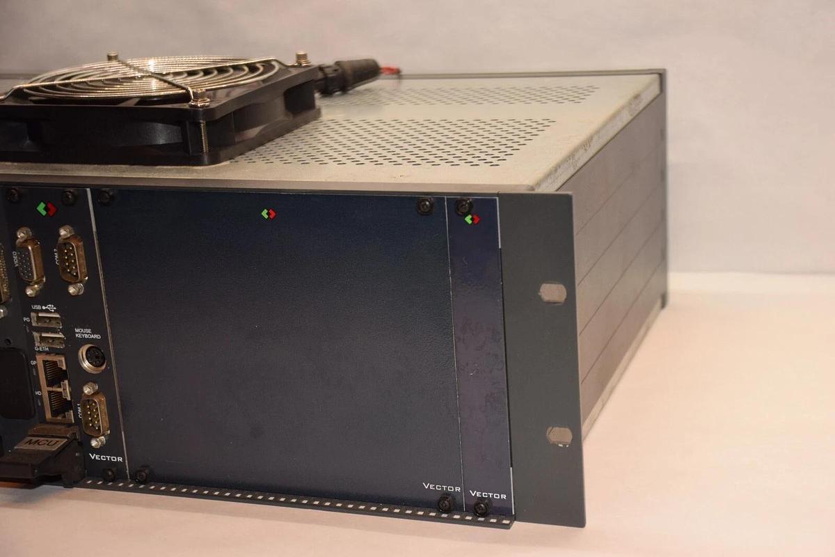 Used USON / VECTOR 51999 99-264Vac 47-66Hz 150W Mount Rack With Power Supply