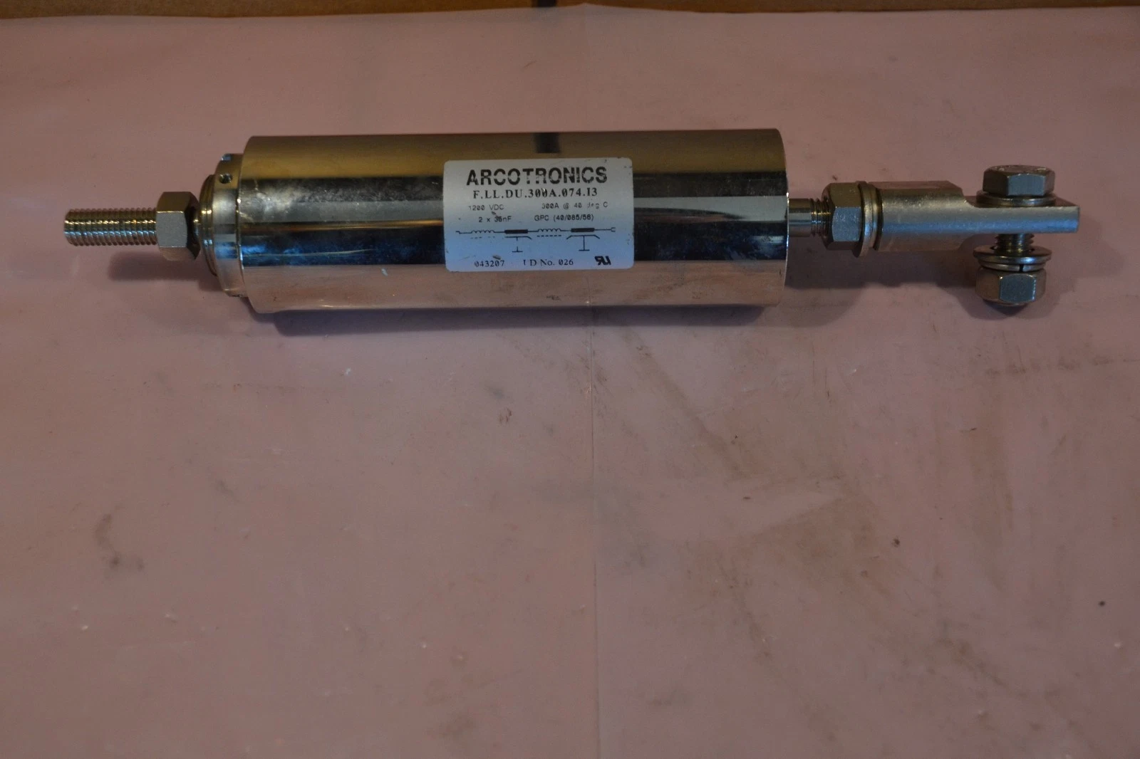 Used ARCOTRONICS F.LL.DU.300A.074.I3 04307 1200VDC 300A@40C 2x35nF RESISTOR