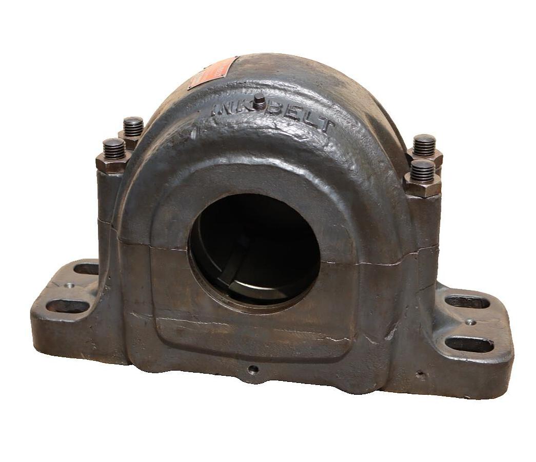 Link Belt Split Pillow Block Housing w/ Bearing 5-7/16" GP6887FC S32 NOS