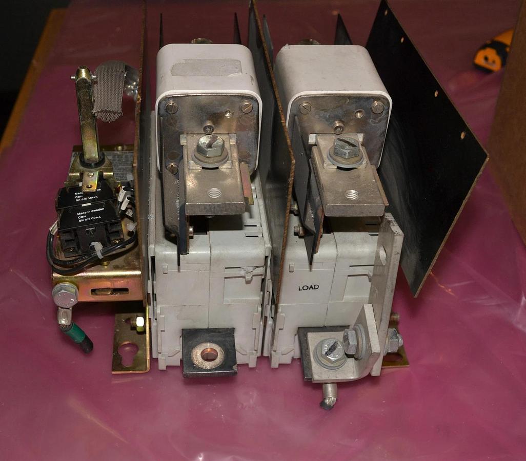 Used ABB FUSE SWITCH OESA-F600JT6-2/PTM OESA-F600JT6 2 PTM OESAF600JT62PTM