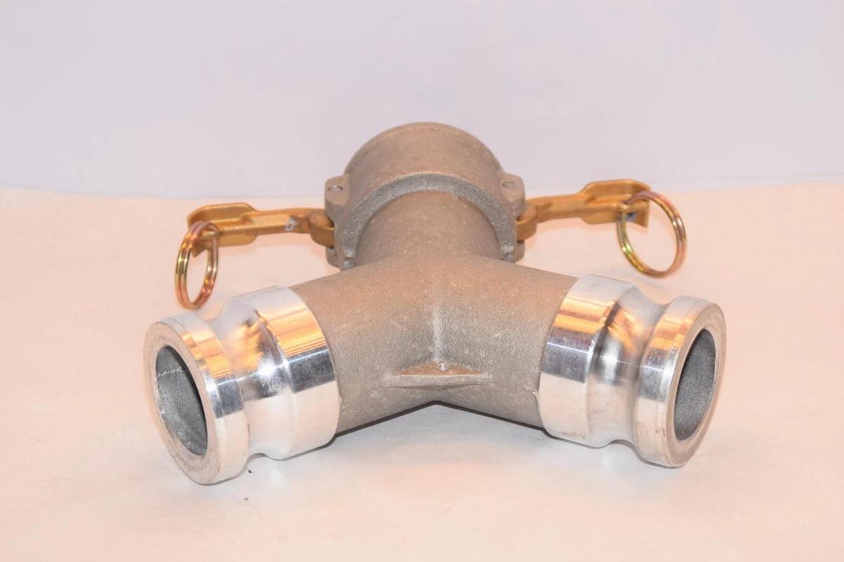 (NEW) DIXON / ANDREWS 200-Y-DAA-AL 02R 2" Y Adapter