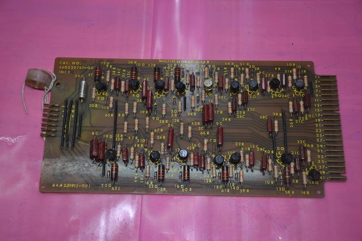 Used GE 44D220757-G01 44D220757-GO1 MULTIPLIER COUNTER BOARD