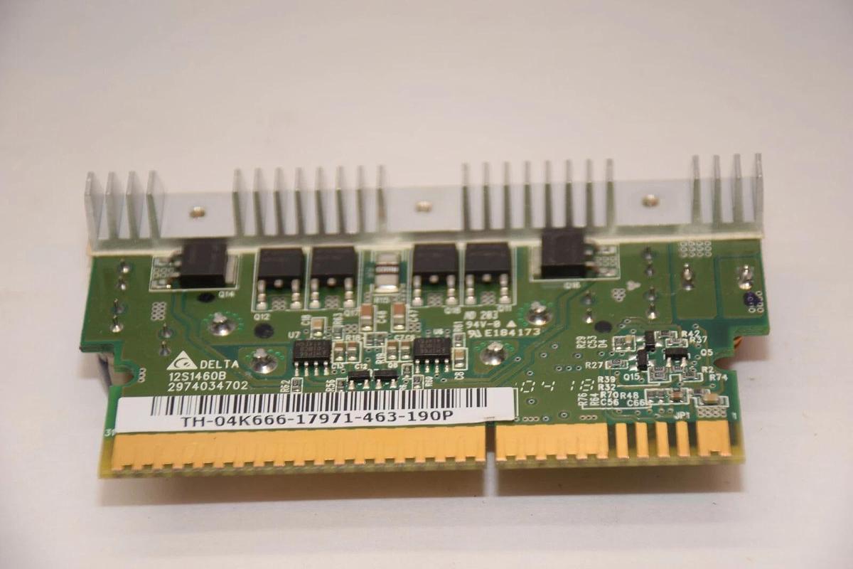 Used DELTA 12S1460B , TH-04K666-17971-463-190P Rev D00 Voltage Regulator Module