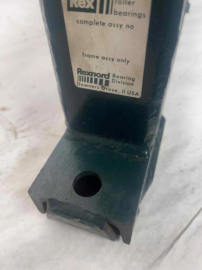 Rex ZNT-8-24 Take-Up 24" Take Up Frame Bearing Kit Assembly 2-7/16" Bearing NOS