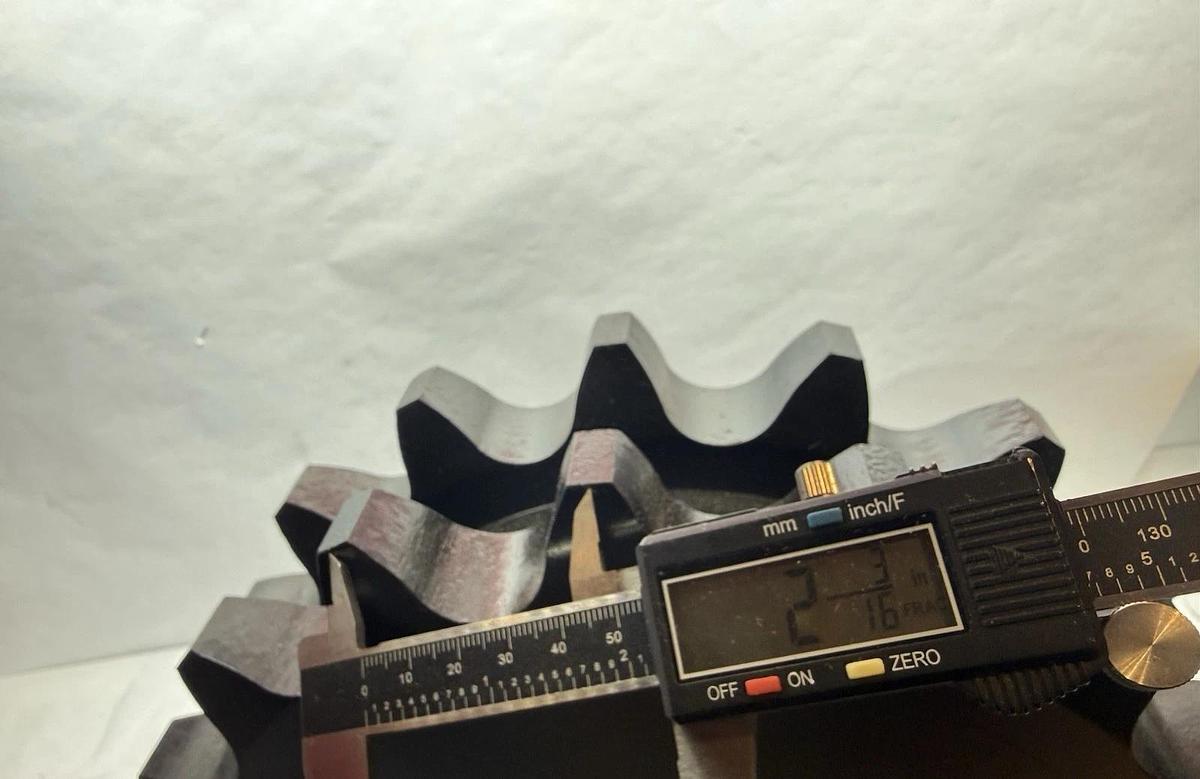 Dual Sprocket 2"-17 2769  17 Tooth 11-5/8" OD 3-15/16" Bore 3-1/2" Width New