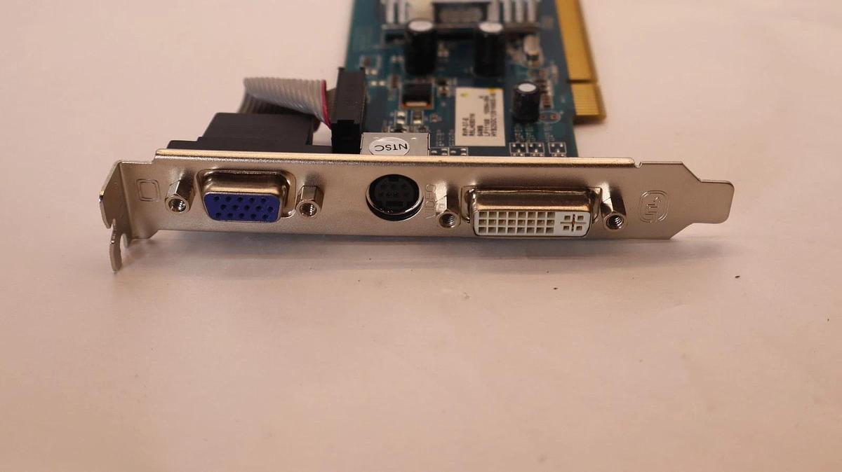 Used VT 7000 VT-400581HK VISION TEK 64MB DDR SDRAM pci video card VGA and DPI USED