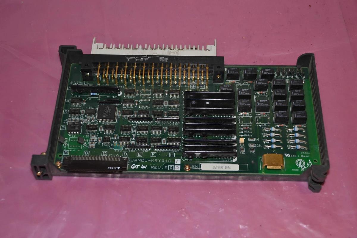 Used YASKAWA CIRCUIT BOARD JANCU-MRY01B-1 JANCU MRY01B 1 JANCUMRY01B1 REV. E02