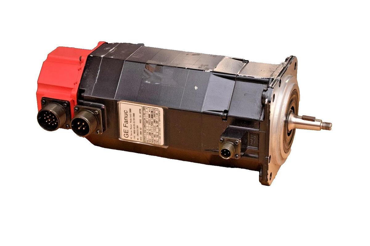 FANUC servo Motor A06B-0128-B176 #7000 w/ PulseCoder A860-0360-V511 (New)