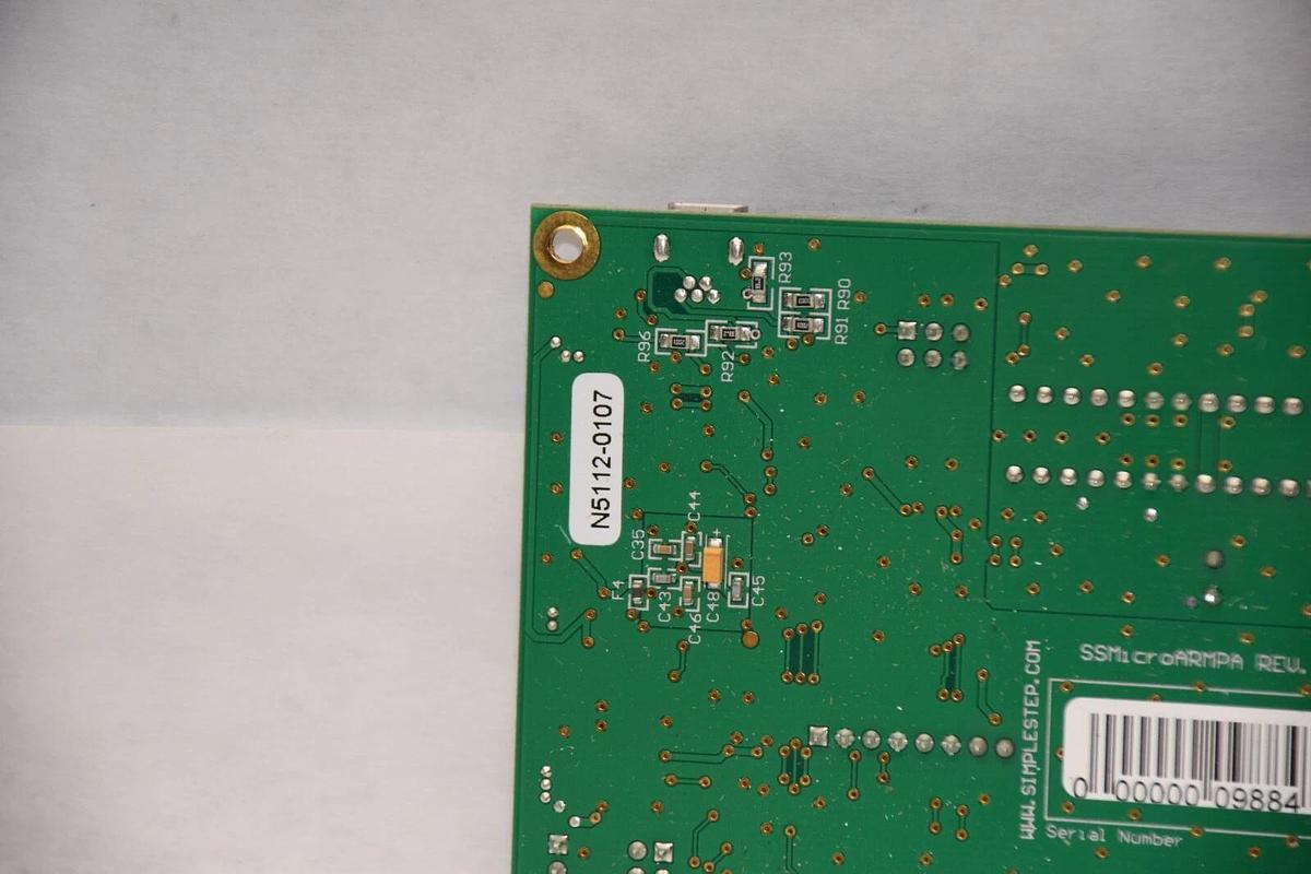Used SIMPLE STEP SSM1croARMPA Rev 3B , N5112-0107 Circuit Board