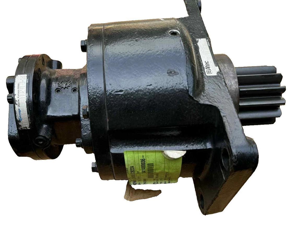 Altec Rotational Gear Box Gearbox 414-00036 4140036 w/ Eskridge Brake 90B