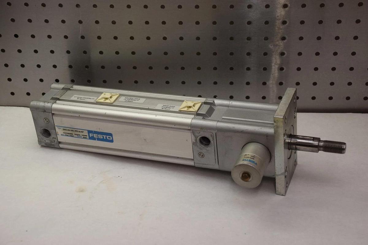 Used Festo Cylinder DNC-63-160-PPV-A-KP DNC-63-160 PPV-A-KP DNC63160PPVAKP