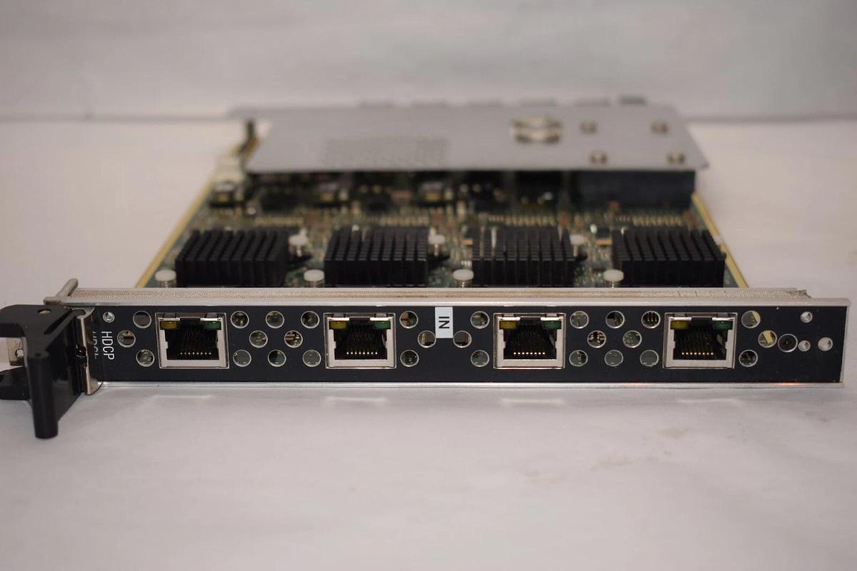 Used AMX / ENOVA DXLINK 50-1058-57 Rev D FG1058-570 Twisted Pair Input Board