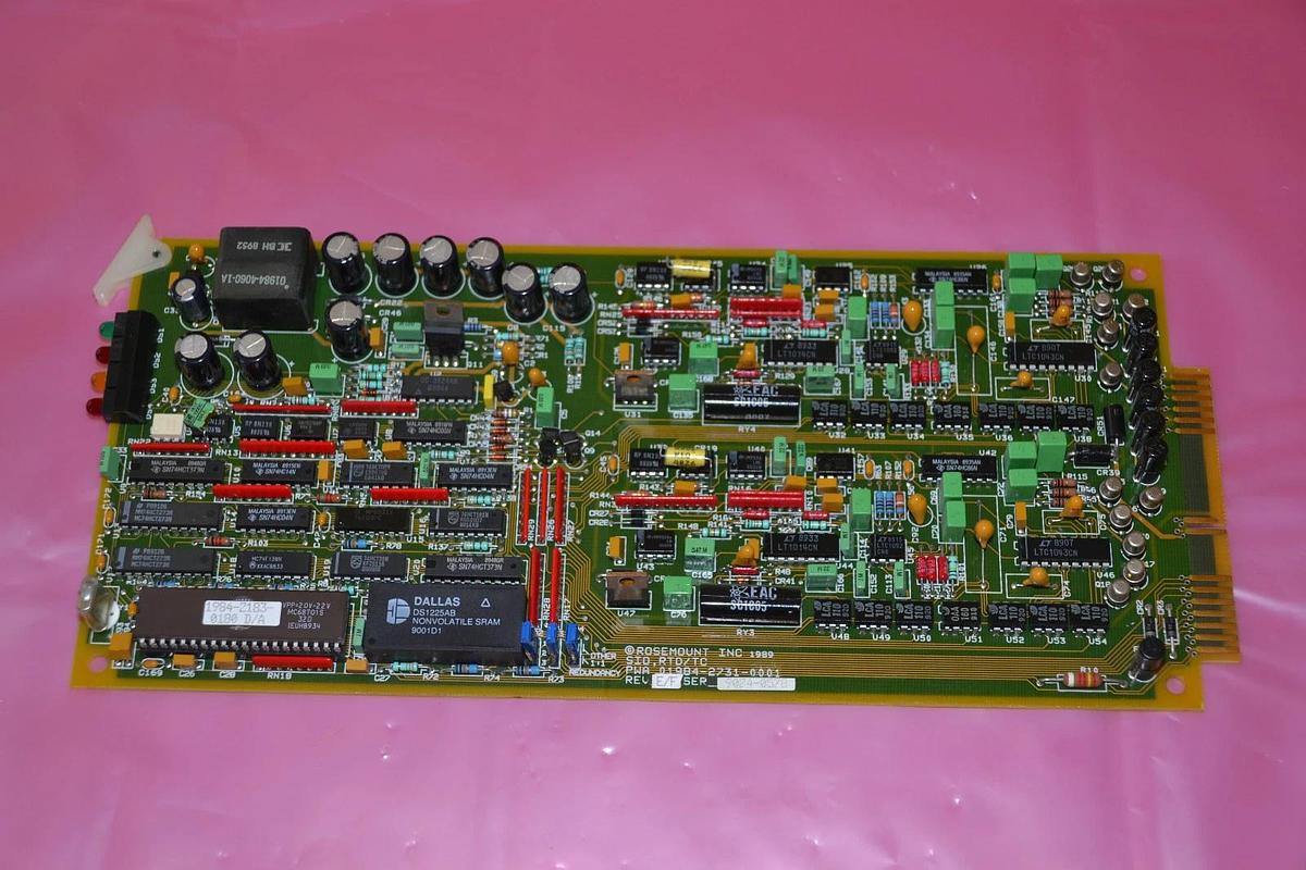 Used FISHER ROSEMOUNT CIRCUIT BOARD 01984-2731-0001 01984 2731 REV.E/F 9024-0578