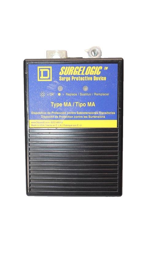 Used Square D MA1IMA12 120V Type MA Surgelogic Surge Protective Device
