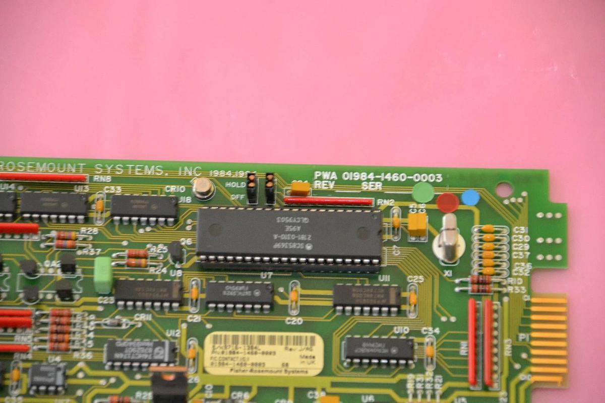 Used FISHER ROSEMOUNT POWER SUPPLY BOARD CARD PWA 01984-1460-0003 0198414600003