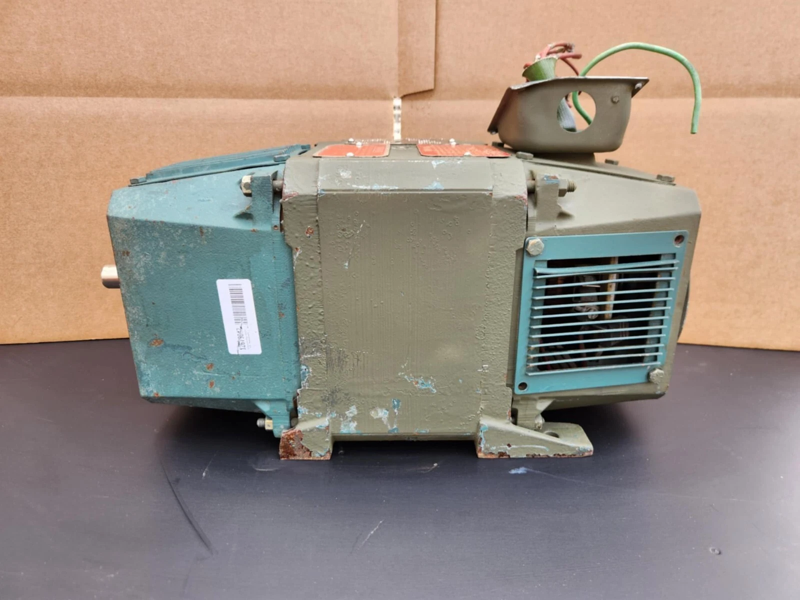 Used Reliance RPM III DC Motor DC0189ATY 3hp 3 hp 1750rpm 180v cont