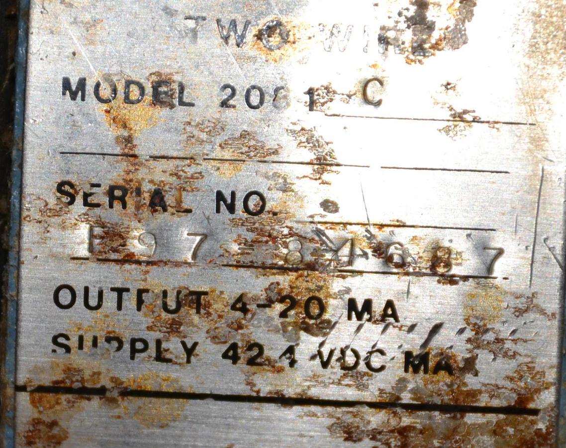 Used FISHER ROSEMOUNT PH TRANSMITTER 2081C 2081 C 2081-C