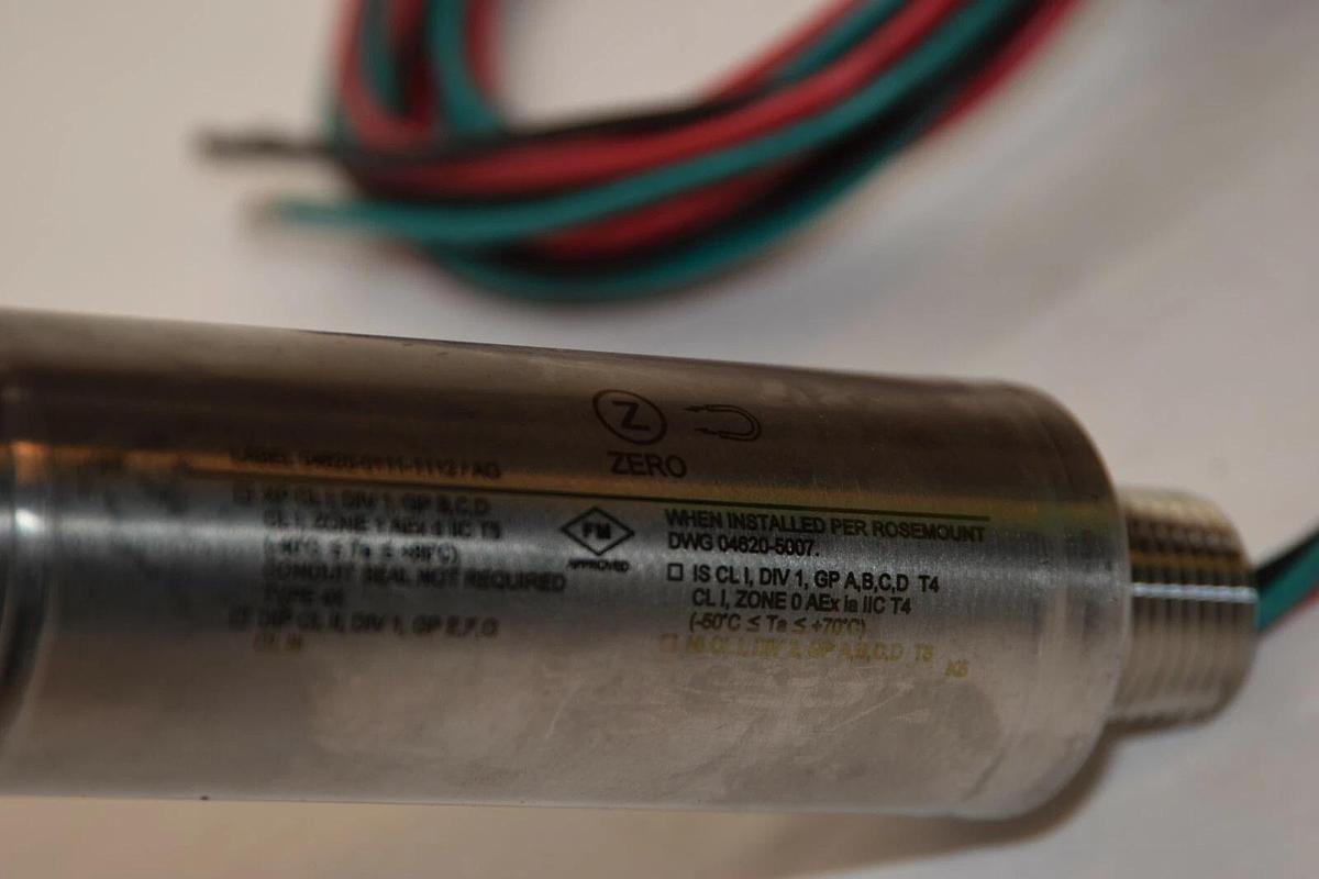 ROSEMOUNT 4600G42E09A5AD1K5, 4600 OIL, GAS  PRESSURE TRANSMITTER