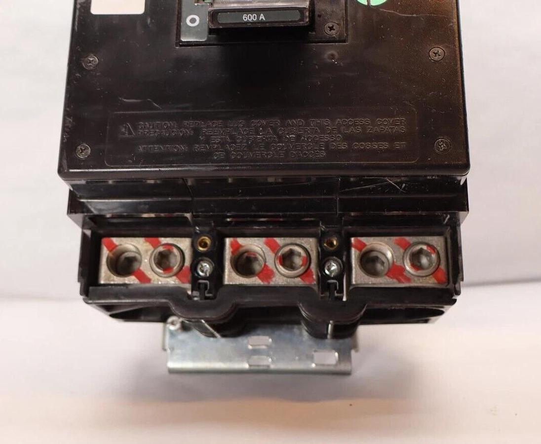 Used Square D I-Limiter Circuit Breaker 600 Amp 600A LL600A LI366001394 w/ LC11021
