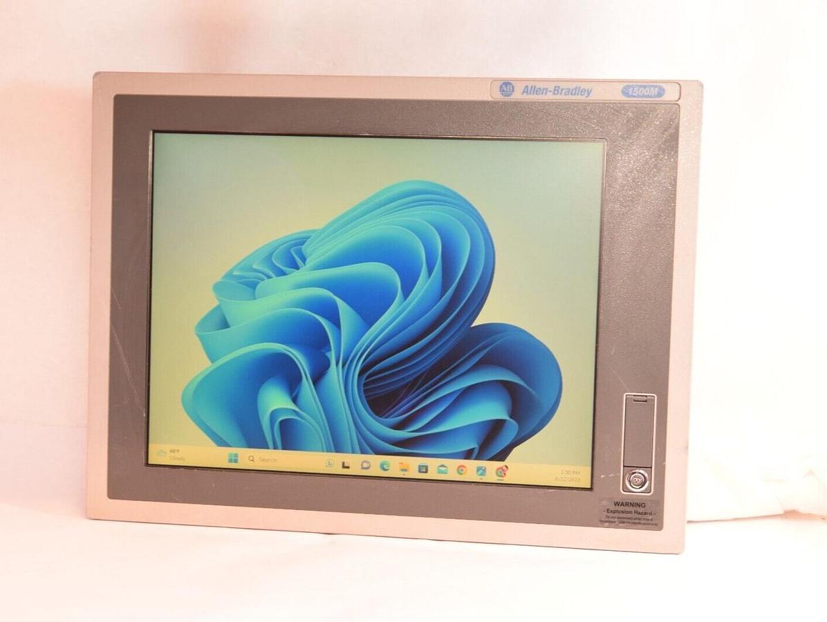 Used Allen Bradley Monitor Display Screen 6186M-15PN 6186M15PN 1500m Ser. F