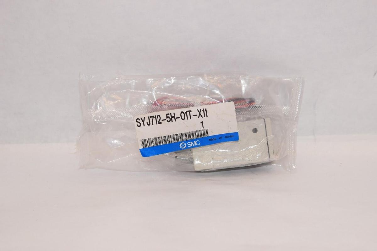 (NEW) SMC SYJ712-5H-01T-X11 SYJ7125H01TX11 Solenoid Valve