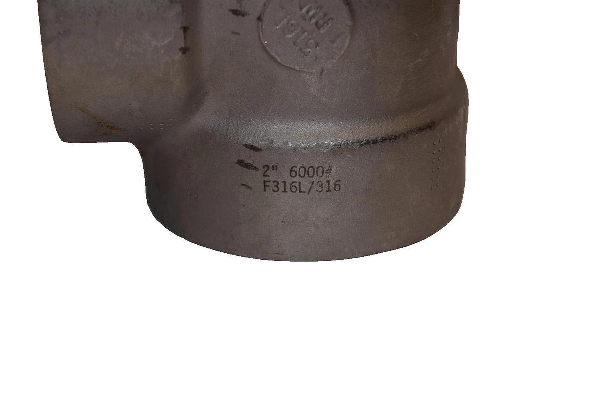 ASP A182F B16 2" Stainless Steel 90 Degree Socket Connect Elbow (New - Lot of 2)