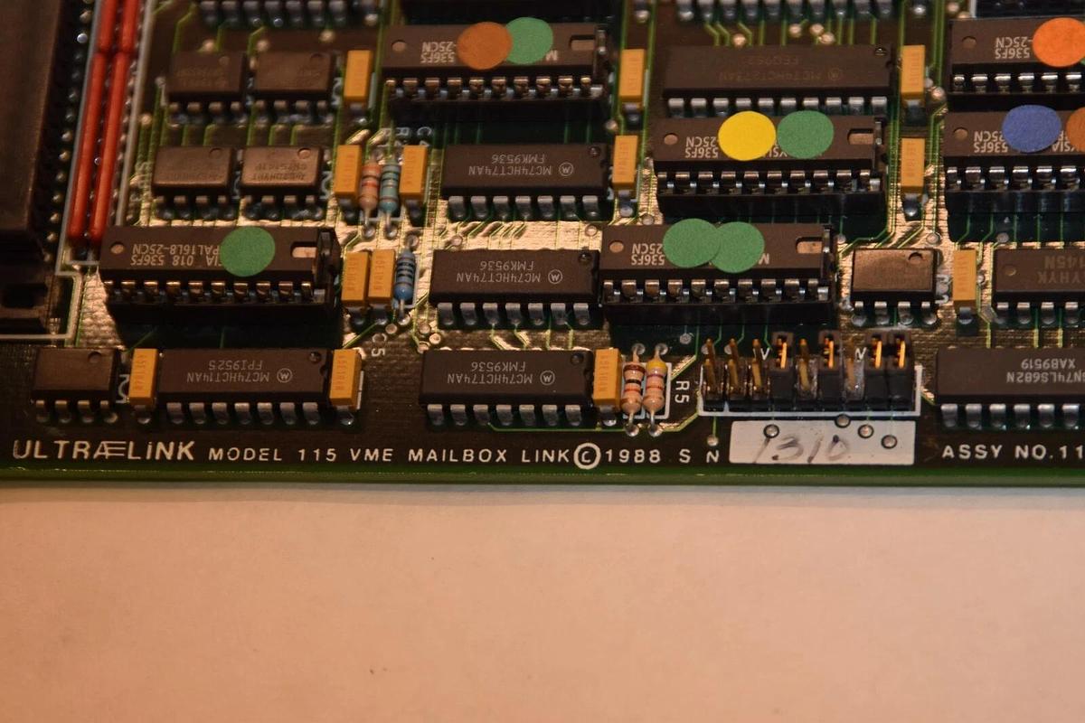 Used ULTRALINK Plc card 115 VME Mailbox link 11502  115VME Board