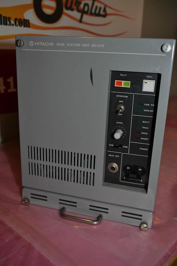 Used HITACHI BASE STATION UNIT BU-97D BU 97D BU97D BU-97D1U BU 97D1U BU 97D1U
