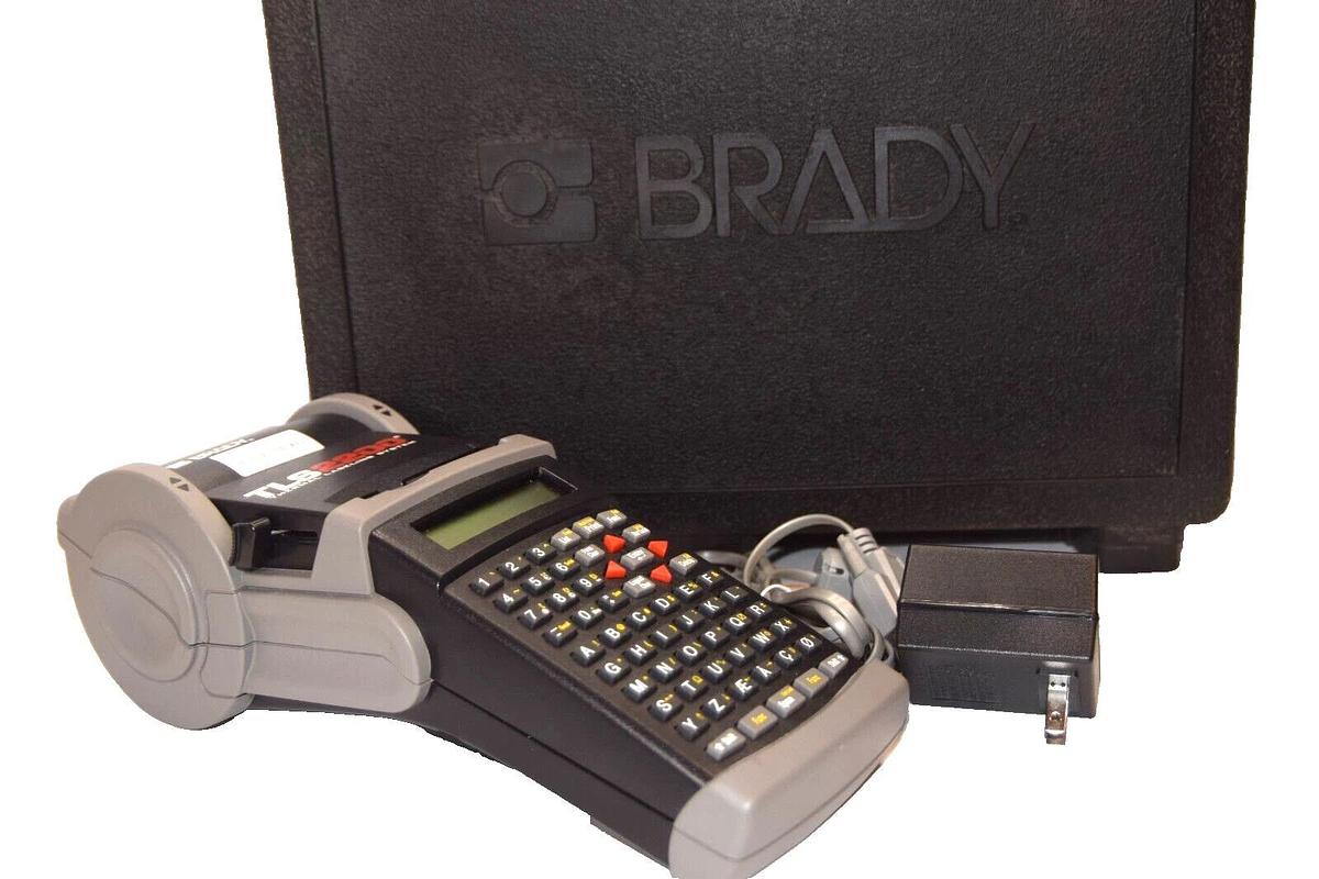 Used BRADY HandiMark TLS2200 10718475 Thermal Labeling System Label Printer
