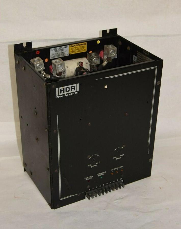 Used HDR / AMETEK  ZF2-240-225 240VAC 3PH 60Hz 225A 4-20MADC 500Ω Power Cont. Drive