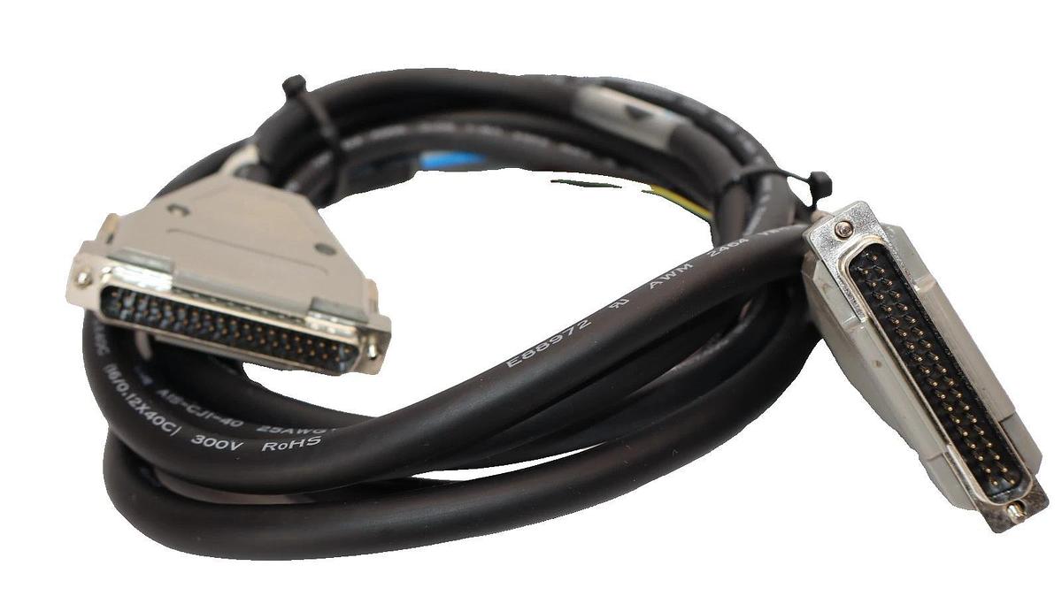 Used Bore CJ1-DB300DB-37CG PLC Cable Assembly