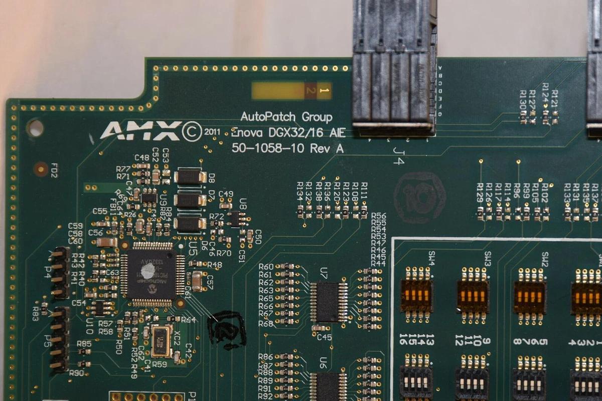 Used AMX 50-1058-10 FG1058-700 FG1058-700* Rev A Audio Insert/Extract Board