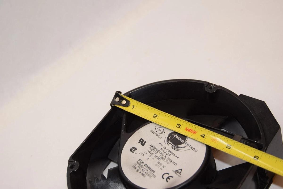 Used COMAIR ROTRON 12-714150-00 , MR2B3 115V .27/.26A 30/31W 5 Blade Cooling Fan