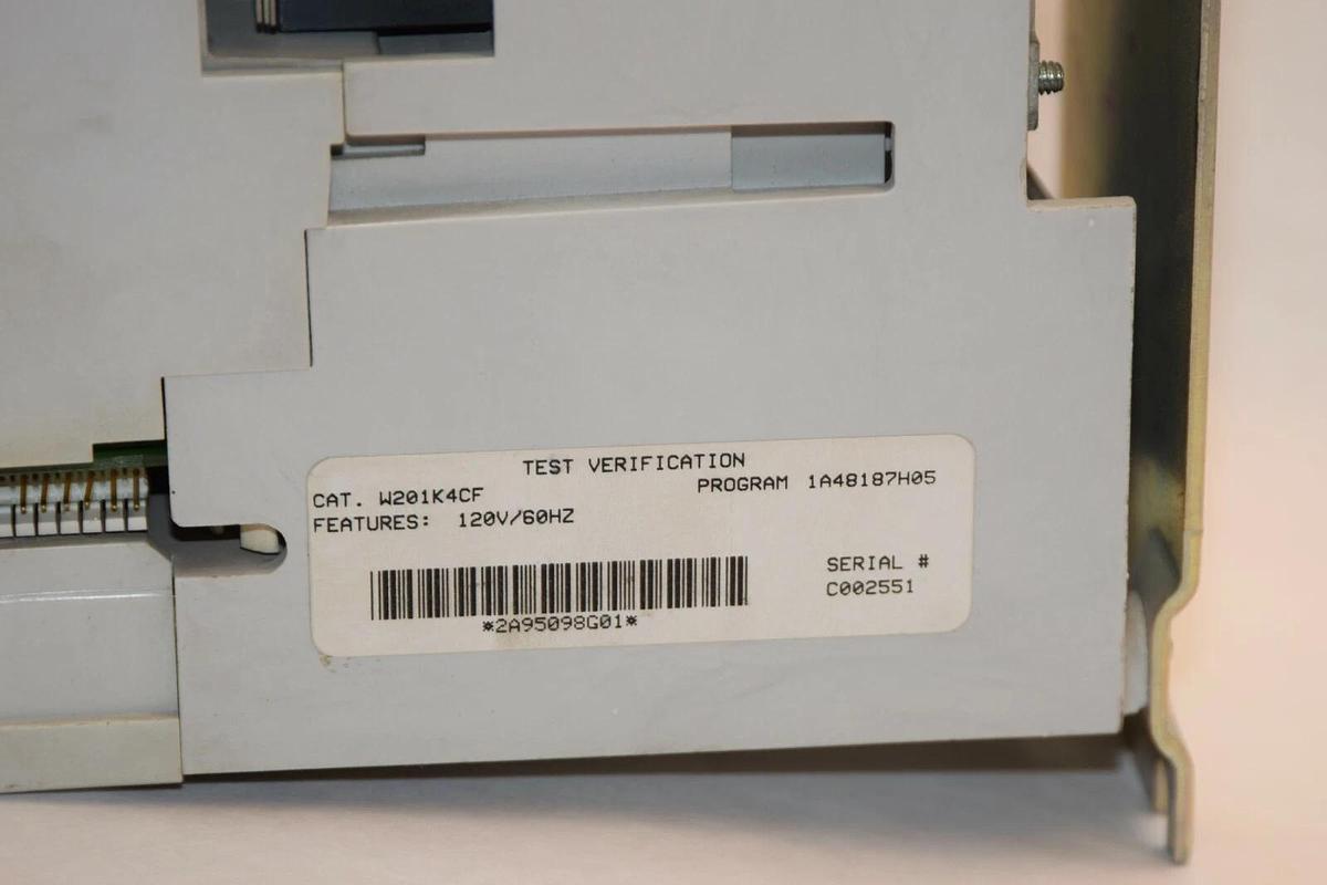 Used WESTINGHOUSE W201K4CF 120 Volt Control Voltage Nema Size 4 135A 460V Contactor