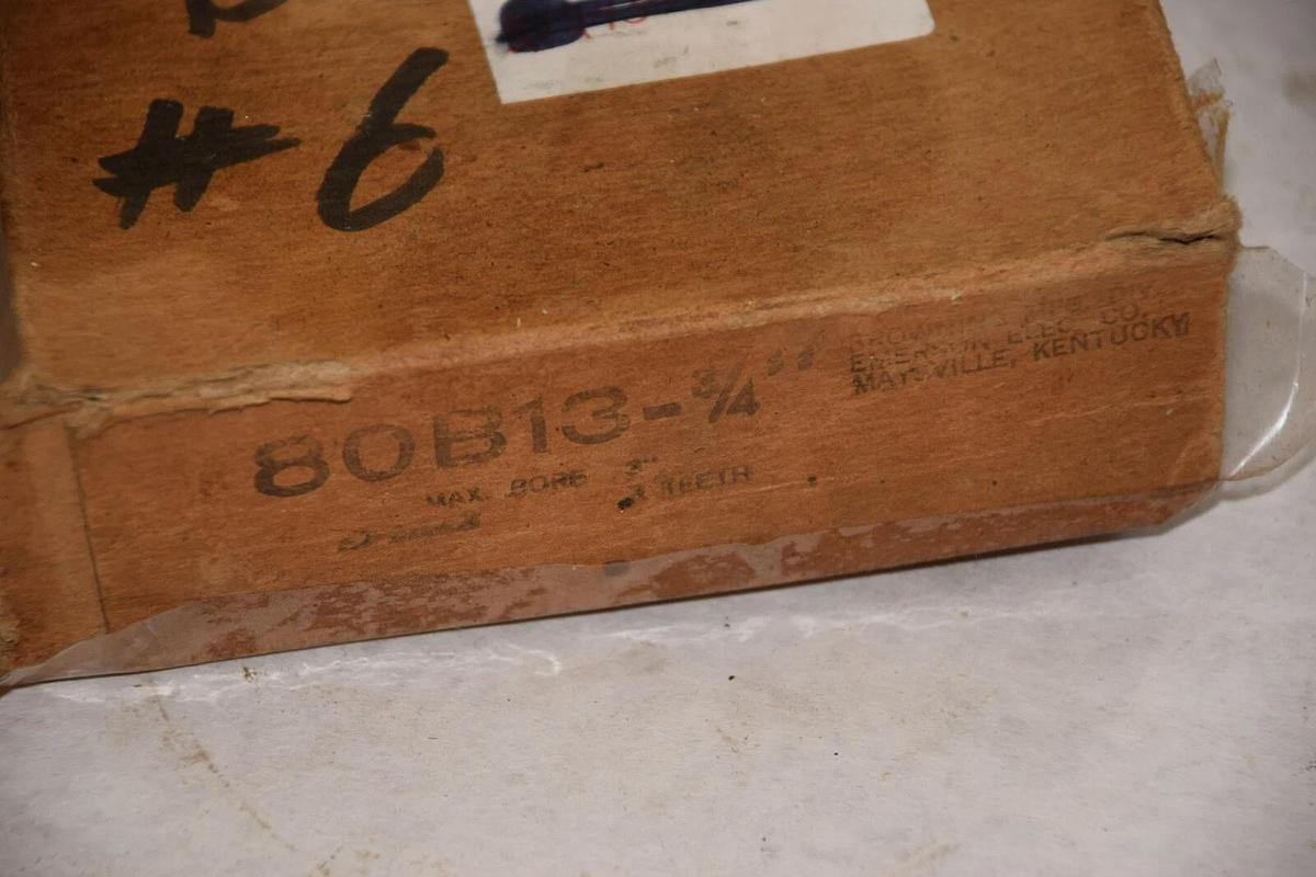 BROWNING 80B13-3/4 80B13 3/4" BORE 13 TEETH SPROCKET NEW