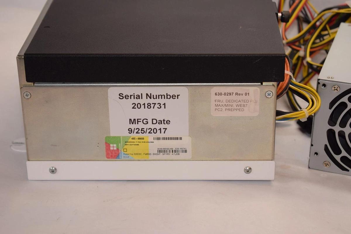 Used Parata Dedicated PC Computer 630-0297 Rev 01 FRU WES7 PC2 Prepped *NO HARDRIVE*