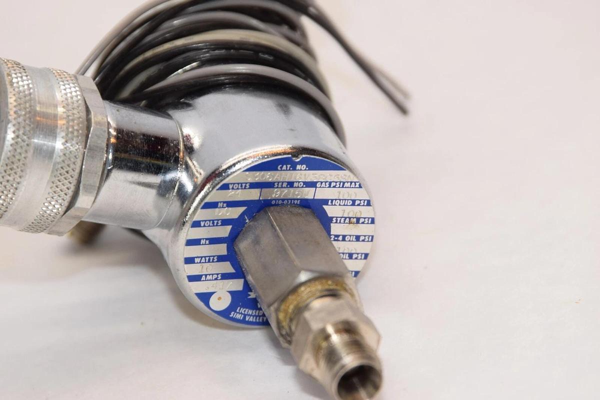 Used GC VALVES S301AH16V3BD5SN 24V 100psi Solenoid Valve