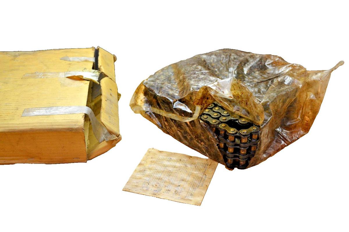 RSC 3 Row Rivited Chain CH-60-3Rx10' 60-3Rx10' 603R 10FT CH-60-3RCHAIN  (NEW)