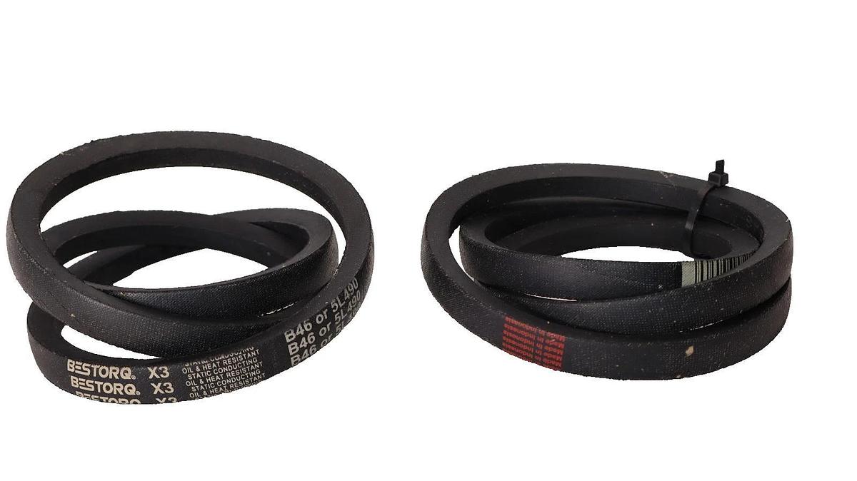 (NEW - Lot of 2) BESTORQ B46 , B-46 , 5L490 V-Belt